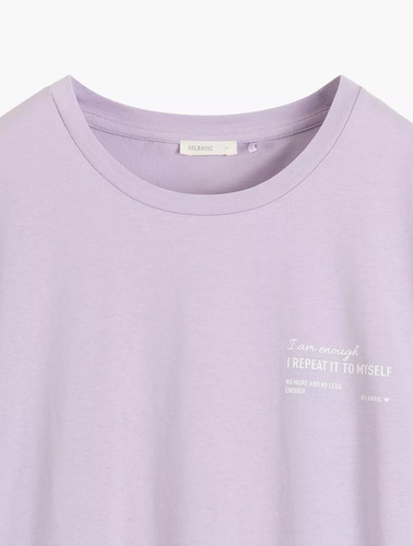 Ariela Italian Fashion kismama hálóing - rövid ujjú, pamut