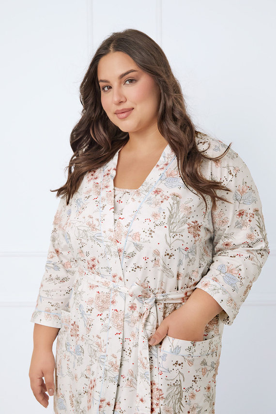 Solita Női fürdőköpeny Olasz divat - print