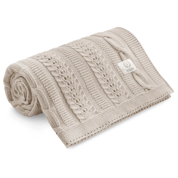 Álomszép bambusztakaró Yosoy napsütötte bézs - puha, lélegző, biztonságos a baba számára