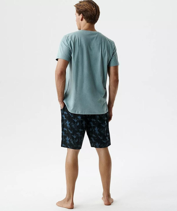 Atlantic NMP-399 férfi nyári pizsama 100% pamut – könnyű kényelmes