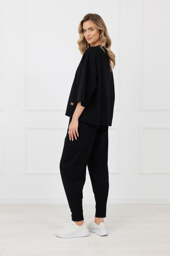 Kaori Italian Fashion női felső 3/4 ujj pamut