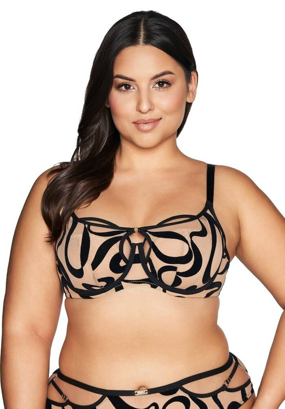 2125 Ava puha melltartó - bézs