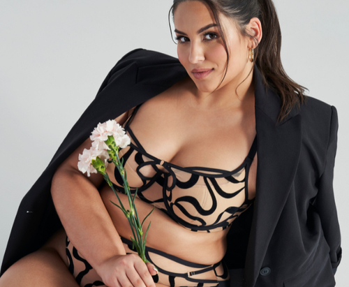 2125 Ava puha melltartó - bézs