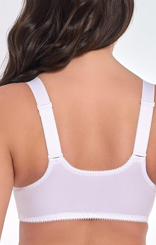 586 Zuza Biustonosz Miękki bez fiszbin Viki - biały