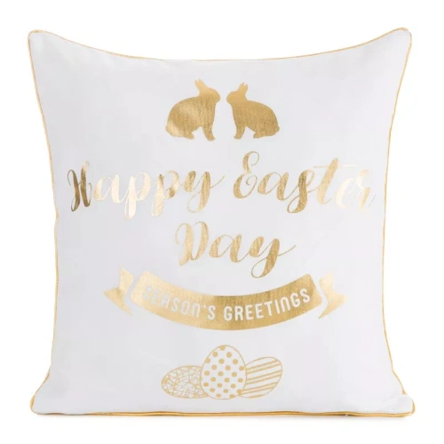 Eurofirany Wiosna 65– dekoratív húsvéti párnahuzat stílusos