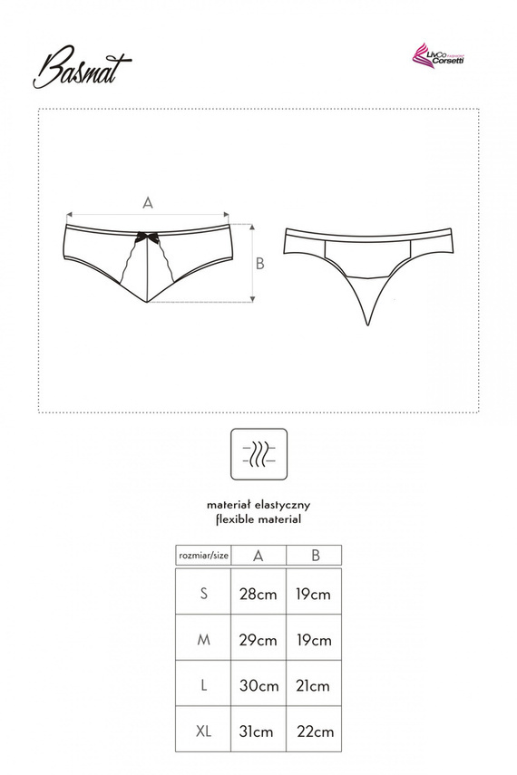 Basmat Tanga Női LivCo Corsetti divat