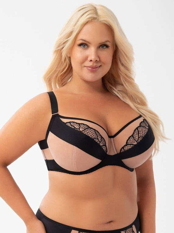 Gorsenia K 921 Davika Soft fekete melltartó