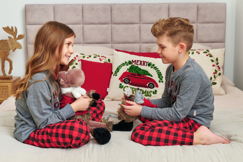 7345 Gyermek pizsama Sötétszürke Doctor Nap - 100% pamut