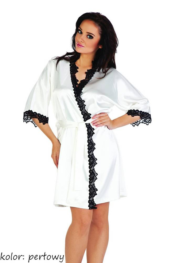 929 Kleoree Női fürdőköpeny De Lafense - gyöngyház