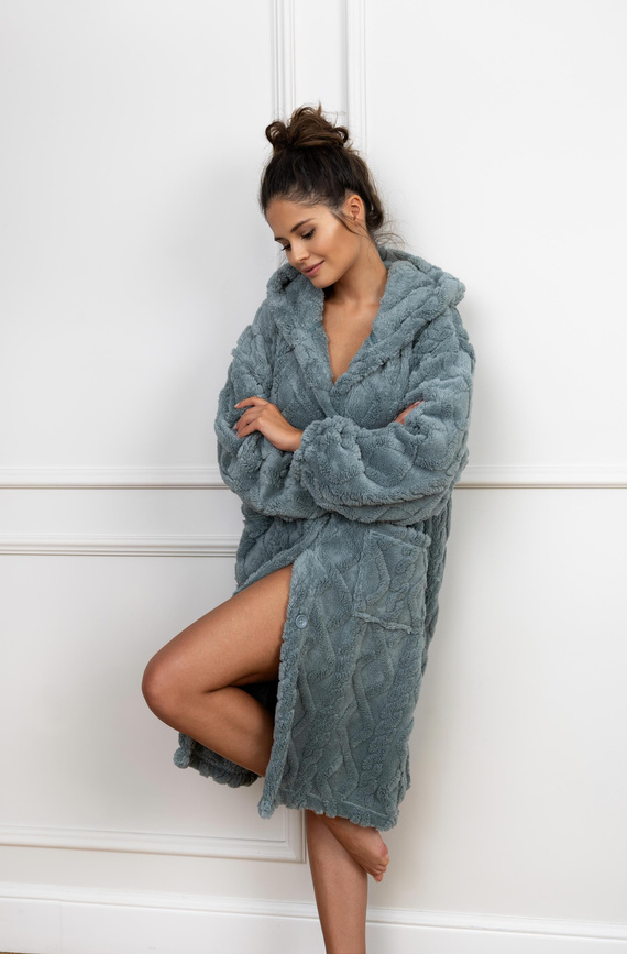 Grethen Sensis női köntös - khaki színű