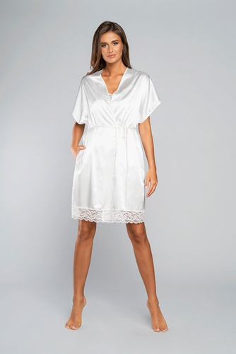 Touch Rövid ujjú fürdőköpeny Italian Fashion - ekrü színű