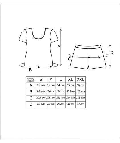 Star Short Női pizsama Donna - kék, rövid ujjú, rövidnadrág, 100% pamut, 100% pamut