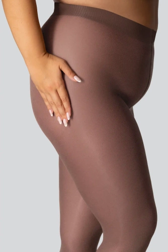 Elizabeth Queen Size harisnyanadrág 70 den terra - sima, matt, színes, kényelmes