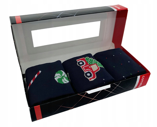 A63 Prémium zokni A'3 Cornette - tengerészkék (auto)