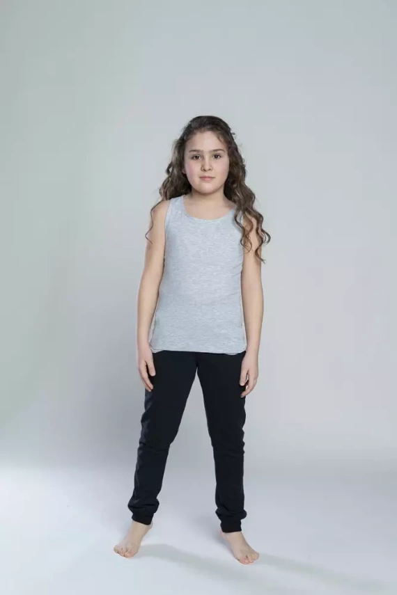 Tola póló lányoknak, széles pántos olasz divat - rózsaszín