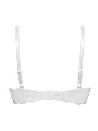 2442 Wonderlace melltartó - csipke, puha, merevített, állítható, fehér Sielei fehér