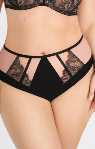 Gorsenia K 835 Black To Black Női bugyi fekete