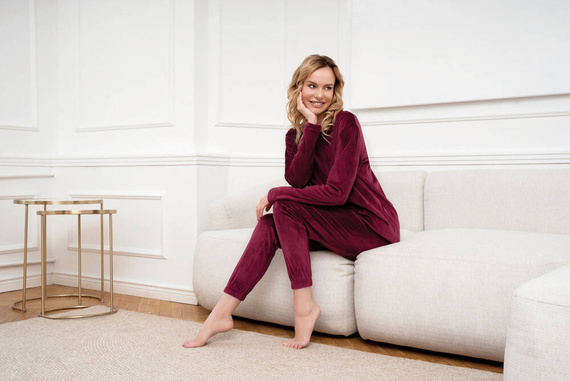 Akara Női szett Olasz divat - bordó