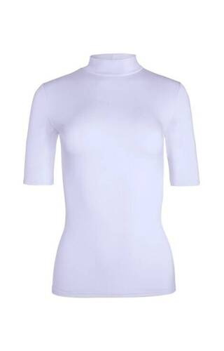 Layla Bluzka półgolf z krótkim rękawem Babell - lawenda