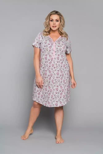 Dolce Női rövid ujjú ing Italian Fashion - nyomtatás