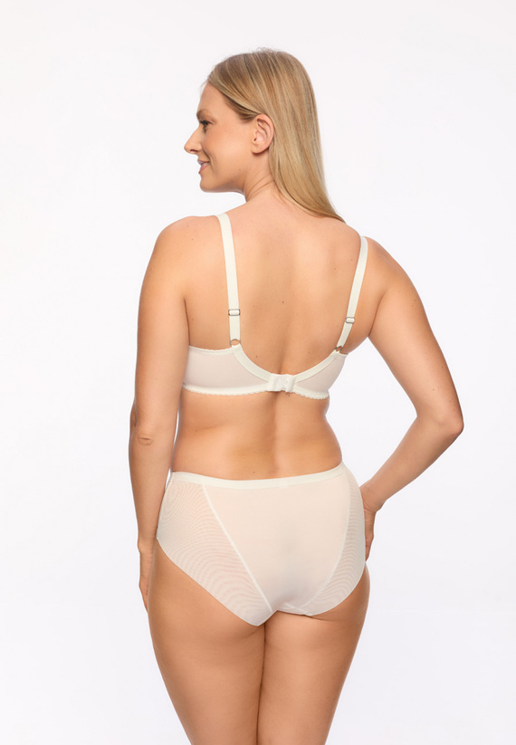 BS 029 Marisa Gaia puha melltartó ekrü színben