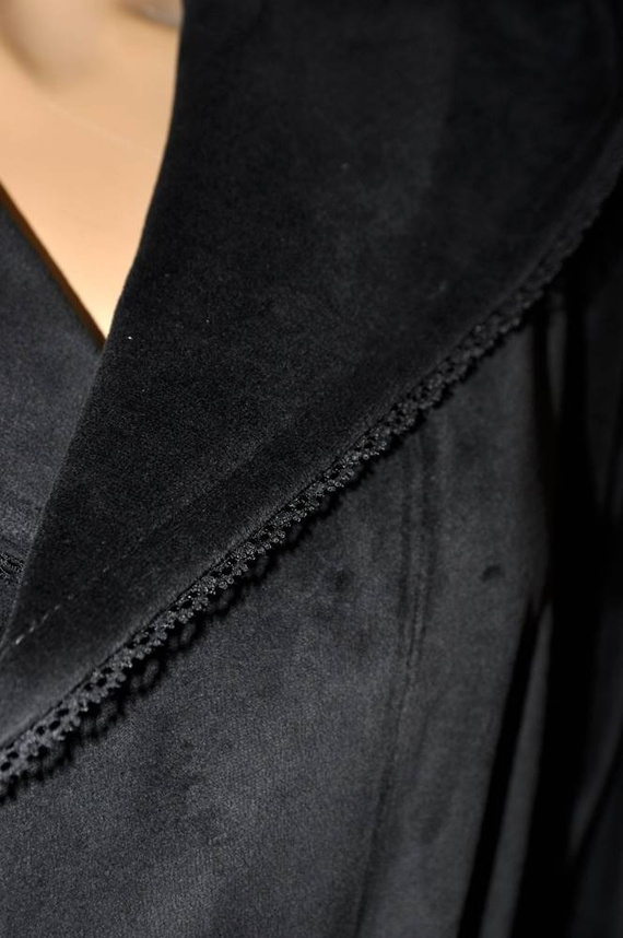 647 Socorro Forex női fürdőköpeny - fekete