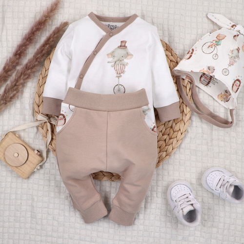 ABN-5597 Circus Nini babasapka - 100% organikus pamut, puha és biztonságos