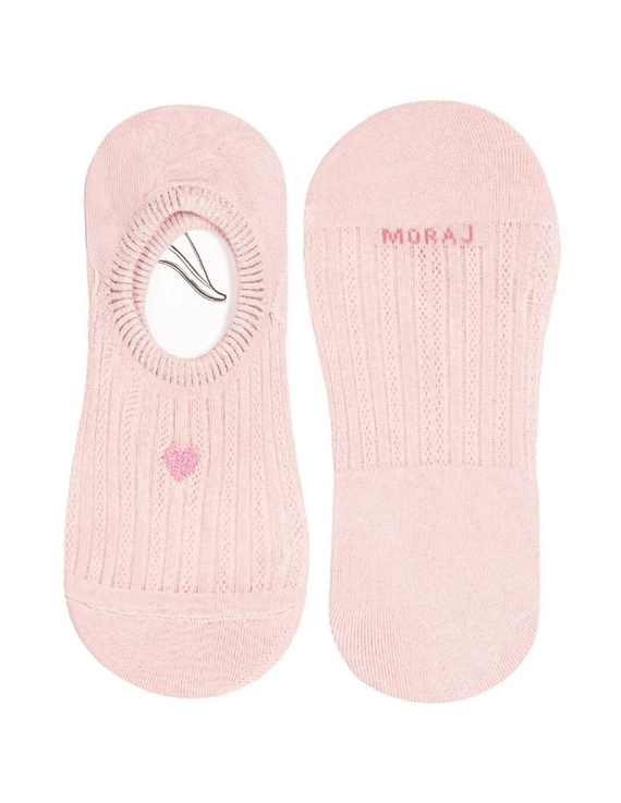 CDB200-141 Moraj női balerinák - Kényelmes balerinák szilikon sarokkal és lapos varrásokkal