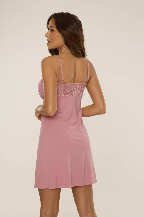 639 Noela De Lafense hálóing - piszkos rózsaszín