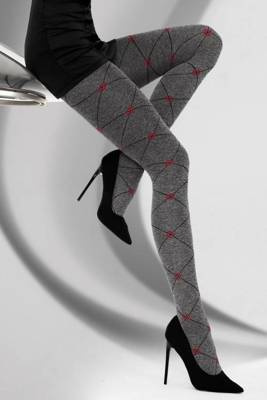 Lirana 40 den Melange/Vörös harisnya LivCo Corsetti LivCo Corsetti