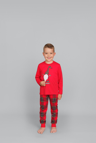 Narvik Fiú pizsama Italian Fashion- piros/print