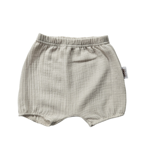 Baby blossoms Just Muslin 40235BE Makoma bézs 100% pamut muszlin, elasztikus szalagon