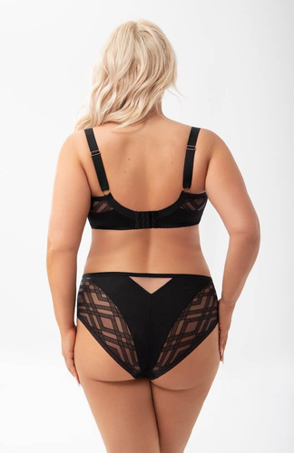 Gorsenia K 897 Estelle Soft fekete melltartó