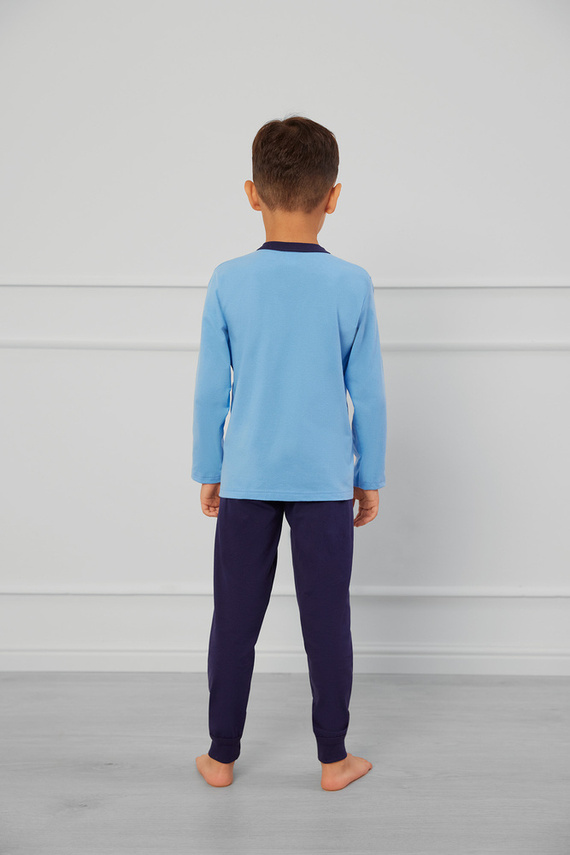 Rex Fiú pizsama olasz divat - kék/kék