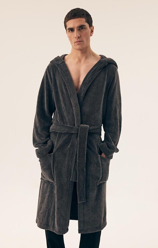 43012 Mild Henderson férfi kapucnis fürdőköpeny - meleg és puha
