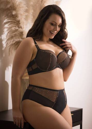 K 879 Gisel Soft melltartó Gorsenia fekete