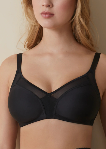 Estella Selene Soft Bra Black - Puha, merevítő nélkül, mindennapi kényelemmel
