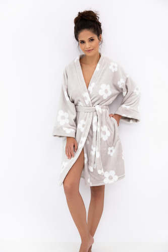 Női köntös Melody - puha puha kimonó gallérral | Sensis