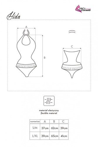 Hida LC 8090 LivCo LivCo Corsetti Divat Női test