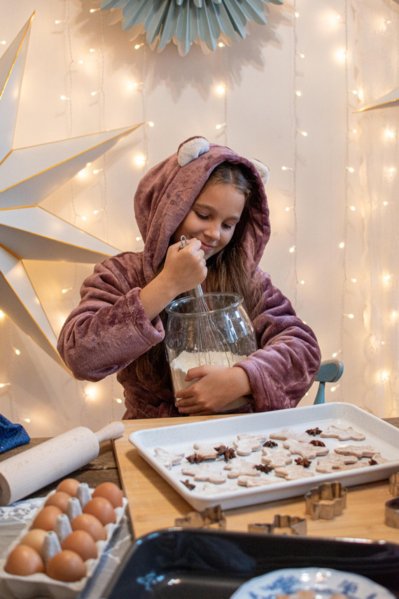 730 Serena Forex Gyermek fürdőköpeny - bogyó