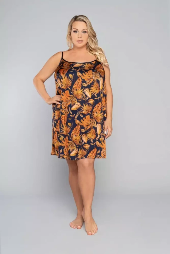 Monstera női ing, slim-fit Italia Fashion - nyomtatás