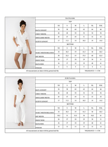 Sensis Sia női pizsama – pamut és modal nyári szett