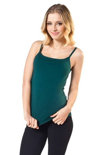 Ibiza ing Női keskeny pántos olasz divat - lime green