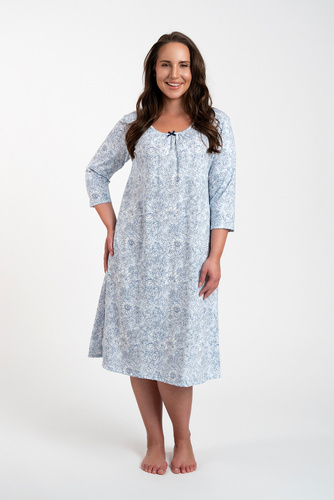 Antonia hálóing Olasz divat - kék mintás