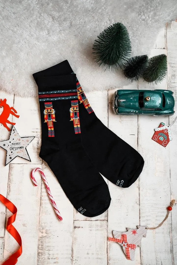 A45 Prémium zokni A'3 Cornette - fekete (katonák)