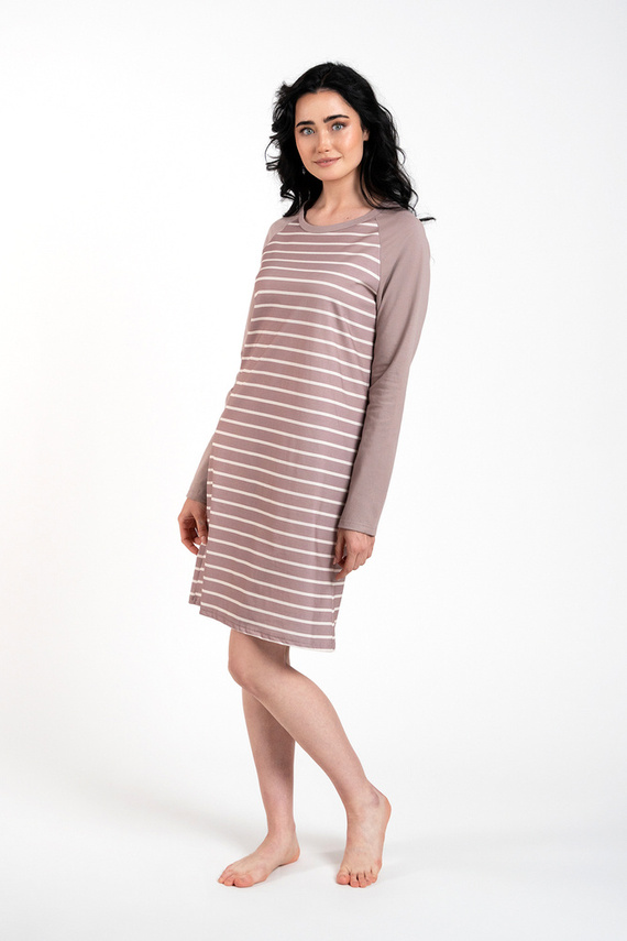 Oda hálóing Olasz divat - cappuccino print