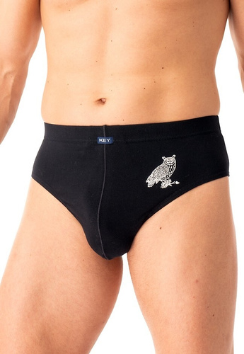 Férfi alsónadrág MPP 703 B25 Key szürke fekete - pamut, 2 csomag dobozban, kényelem és stílus