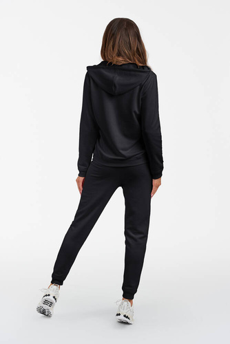 Roma Női kapucnis pulóver Italian Fashion - fekete