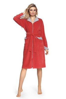 586 Elodie Castle Forex női köntös - korall színű