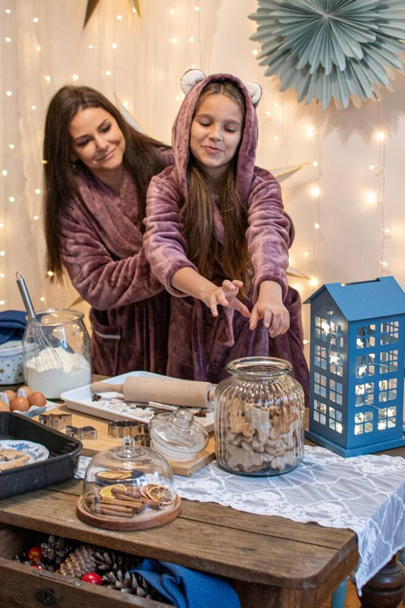 730 Serena Forex Gyermek fürdőköpeny - bogyó